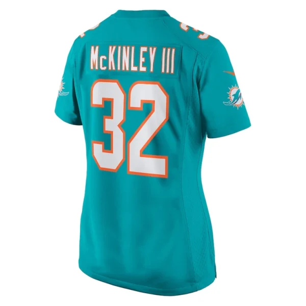 Verone mckinley iii miami dolphins nike womens game player jersey Aqua L
