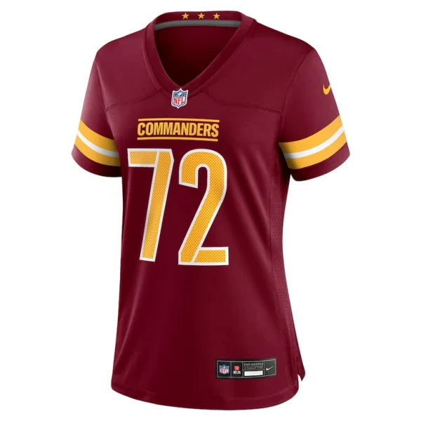 Viliami fehoko jr. washington commanders nike womens team game jersey Burgundy M