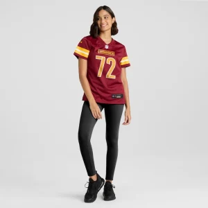 Viliami fehoko jr. washington commanders nike womens team game jersey Burgundy XL