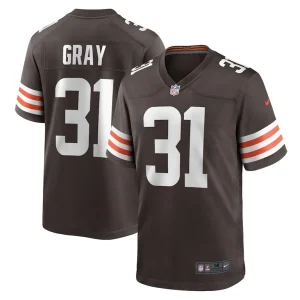 Vincent gray cleveland browns nike team game jersey Brown