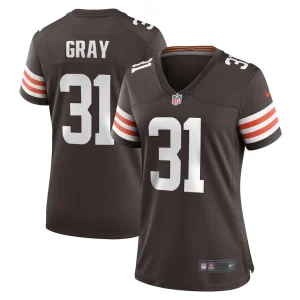Vincent gray cleveland browns nike womens team game jersey Brown