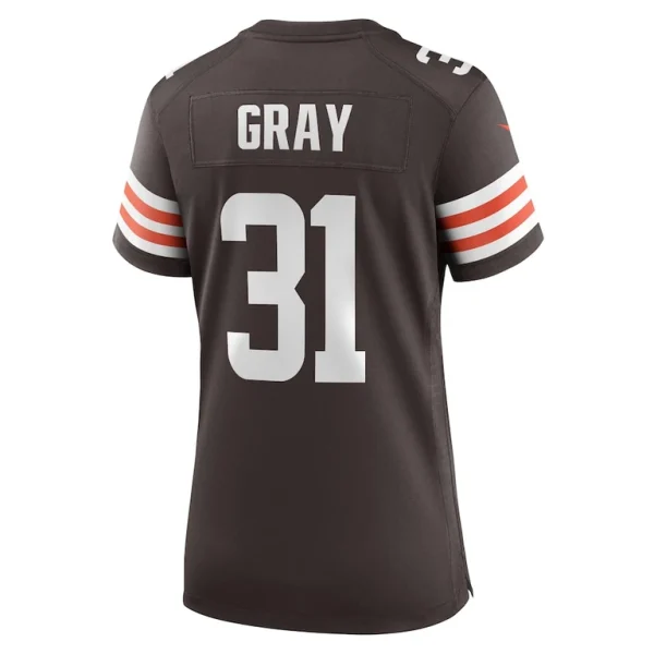 Vincent gray cleveland browns nike womens team game jersey Brown L