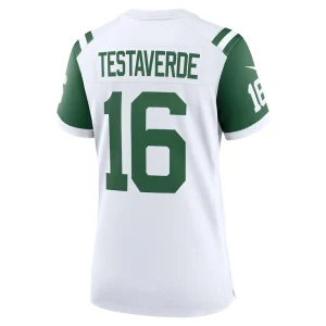 Vinny testaverde new york jets nike womens classic alternate retired player game jersey White L