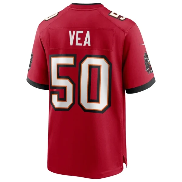 Vita vea tampa bay buccaneers nike game jersey Red L