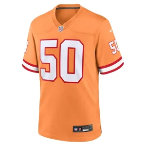Vita vea tampa bay buccaneers nike throwback game jersey Orange M