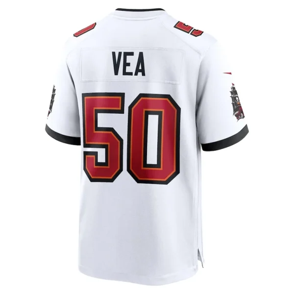 Vita vea tampa bay buccaneers nike white game jersey White L
