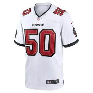 Vita vea tampa bay buccaneers nike white game jersey White M
