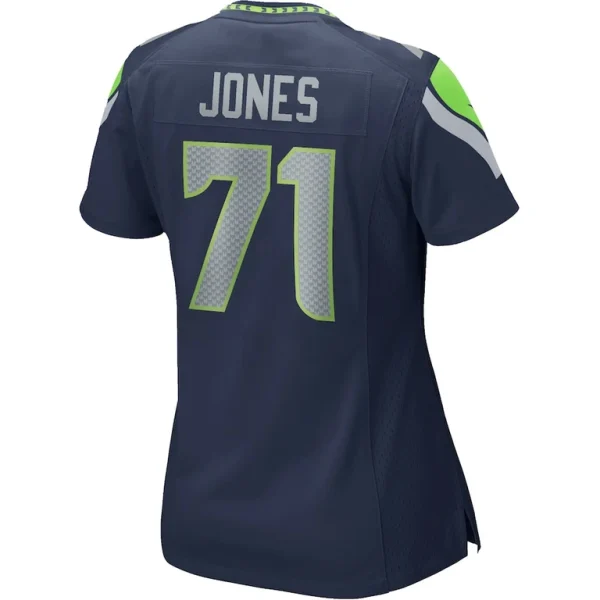 Walter jones seattle seahawks nike womens game retired player jersey College navy L