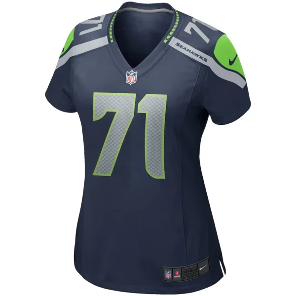 Walter jones seattle seahawks nike womens game retired player jersey College navy M