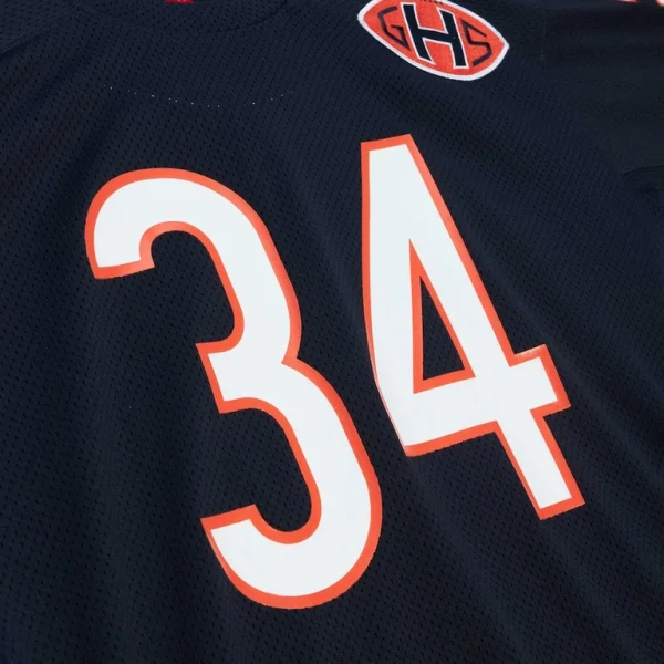 Walter payton chicago bears 1983 mitchell ness authentic throwback retired player jersey Navy 48