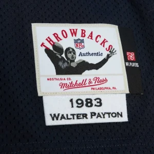 Walter payton chicago bears 1983 mitchell ness authentic throwback retired player jersey Navy 52