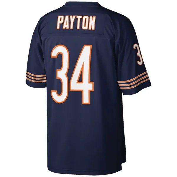 Walter payton chicago bears mitchell ness big tall 1985 retired player replica jersey Navy 4XB
