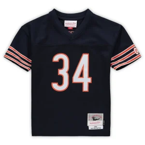 Walter payton chicago bears mitchell ness male preschool retired legacy jersey Navy 56