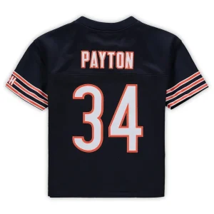 Walter payton chicago bears mitchell ness toddler 1985 retired legacy jersey Navy 4T