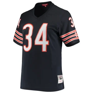 Walter payton chicago bears mitchell ness womens 1985 legacy replica jersey Navy M