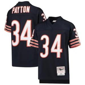Walter payton chicago bears mitchell ness youth 1985 legacy retired player jersey Navy