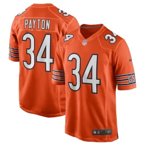 Walter payton chicago bears nike retired player jersey Orange