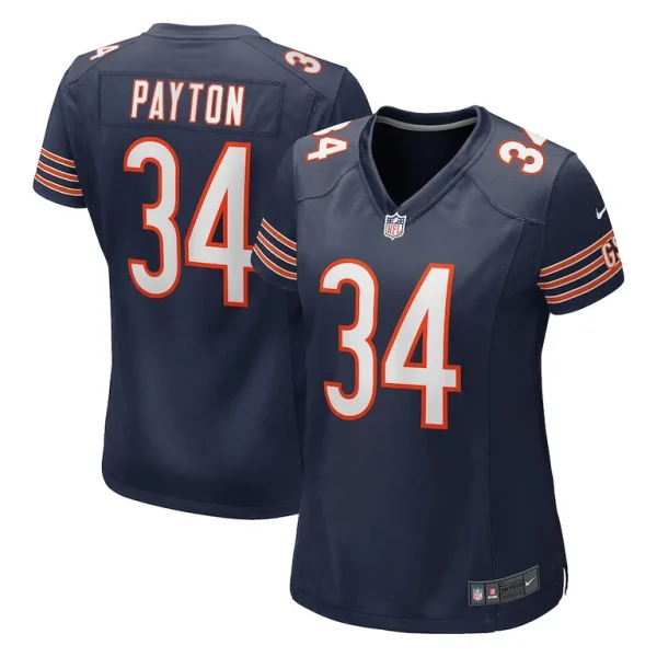 Walter payton chicago bears nike womens game retired player jersey Navy