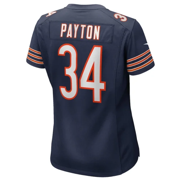Walter payton chicago bears nike womens game retired player jersey Navy L