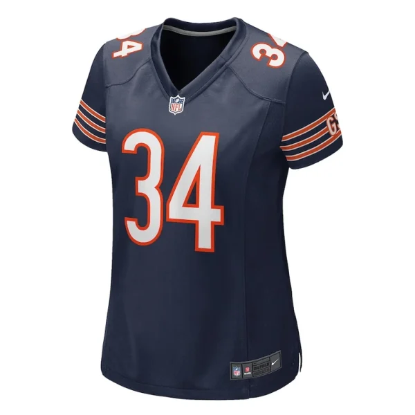 Walter payton chicago bears nike womens game retired player jersey Navy M