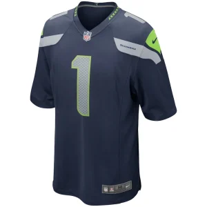 Warren moon seattle seahawks nike game retired player jersey College navy M