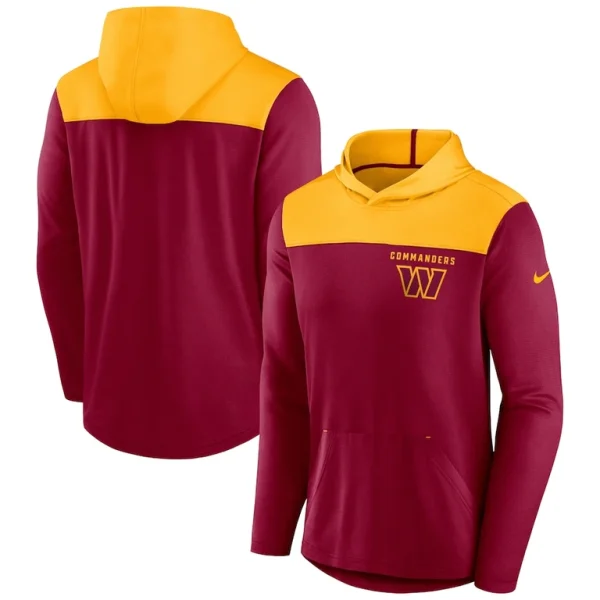 Washington commanders nike fan gear pullover hoodie Burgundy