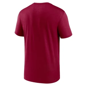 Washington commanders nike legend logo performance t shirt Burgundy L