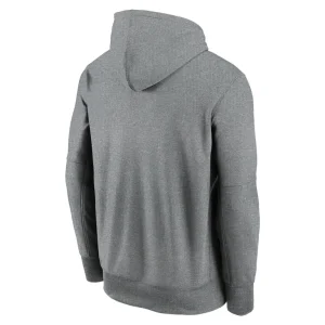 Washington commanders nike therma pullover hoodie Heathered charcoal L