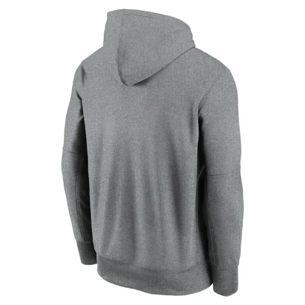 Washington commanders nike therma pullover hoodie Heathered charcoal L