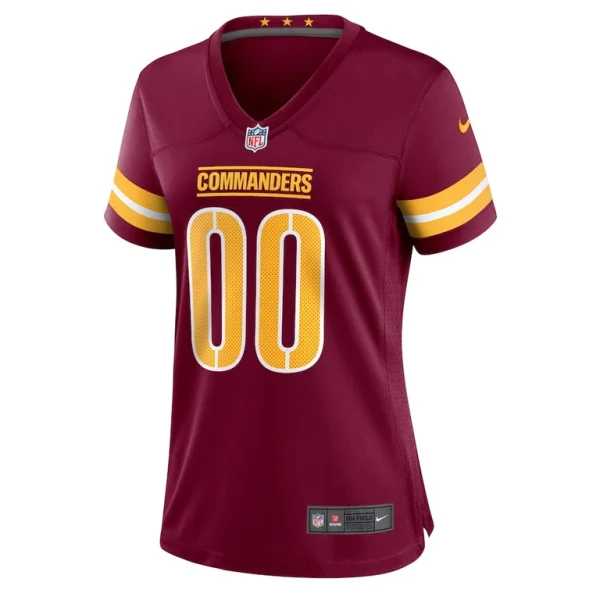 Washington commanders nike womens game custom player jersey Burgundy M