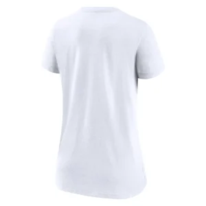 Washington commanders nike womens hometown collection tri blend v neck t shirt White L