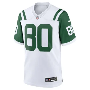 Wayne chrebet new york jets nike classic alternate retired player game jersey White M