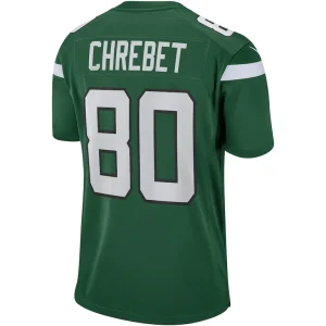Wayne chrebet new york jets nike game retired player jersey Gotham green L