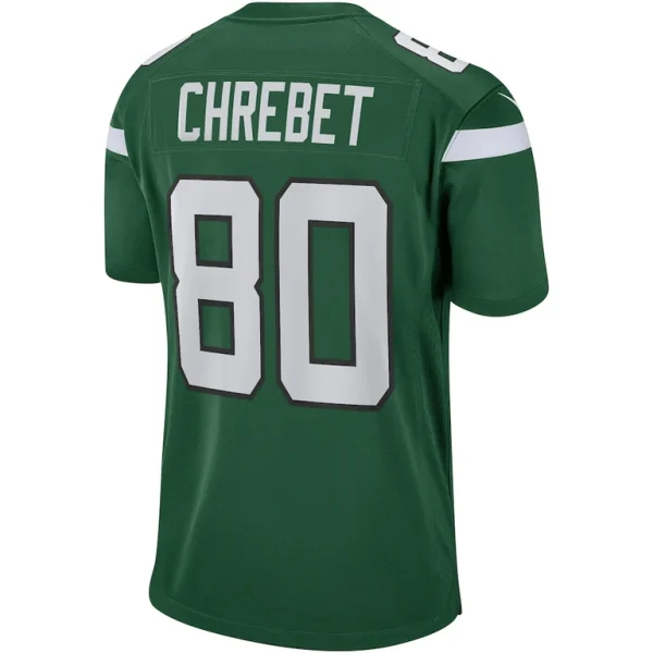 Wayne chrebet new york jets nike game retired player jersey Gotham green L