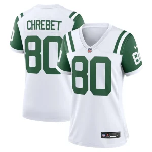 Wayne chrebet new york jets nike womens classic alternate retired player game jersey White