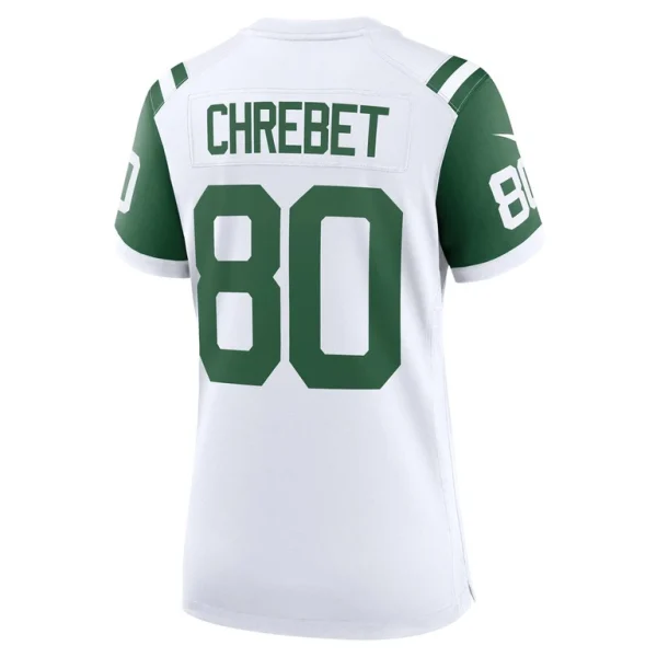 Wayne chrebet new york jets nike womens classic alternate retired player game jersey White L