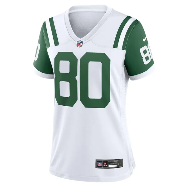 Wayne chrebet new york jets nike womens classic alternate retired player game jersey White M