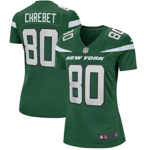Wayne chrebet new york jets nike womens game retired player jersey Gotham green