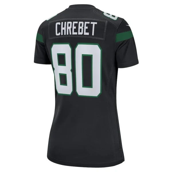Wayne chrebet new york jets nike womens retired player jersey Black L