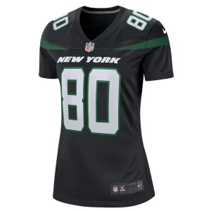 Wayne chrebet new york jets nike womens retired player jersey Black M