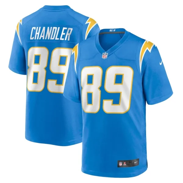 Wes chandler los angeles chargers nike retired player jersey Powder blue
