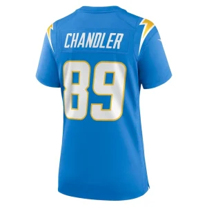 Wes chandler los angeles chargers nike womens retired player jersey Powder blue L