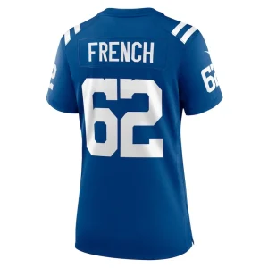 Wesley french indianapolis colts nike womens game player jersey Royal L