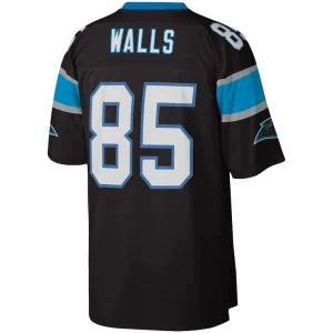 Wesley walls carolina panthers mitchell ness legacy replica jersey Black L