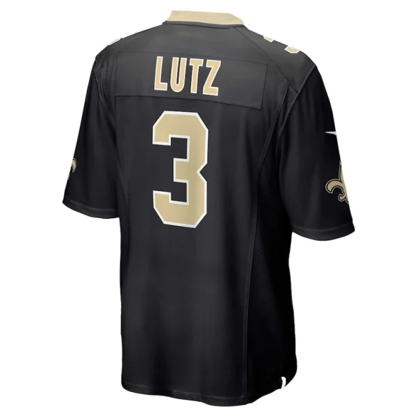 Wil lutz new orleans saints nike game jersey Black L