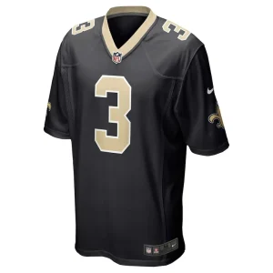 Wil lutz new orleans saints nike game jersey Black M