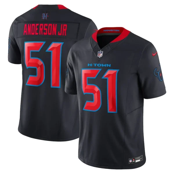 Will anderson jr. houston texans nike 2nd alternate vapor f.u.s.e. limited jersey Navy