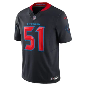 Will anderson jr. houston texans nike 2nd alternate vapor f.u.s.e. limited jersey Navy M