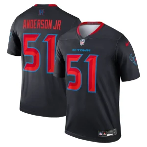 Will anderson jr. houston texans nike alternate legend player performance top Navy