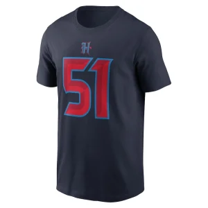 Will anderson jr. houston texans nike name number t shirt Navy M